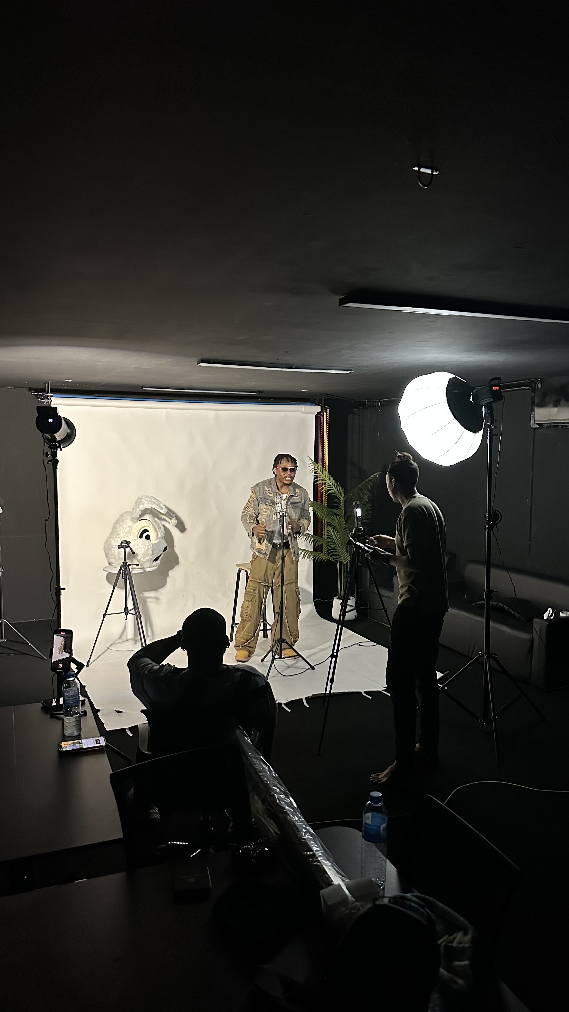 Fashion photoshoot in action at Rent Me Bangkok studio